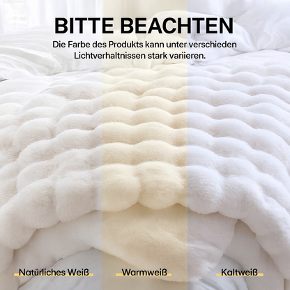 Flauschig weiche Kuscheldecke