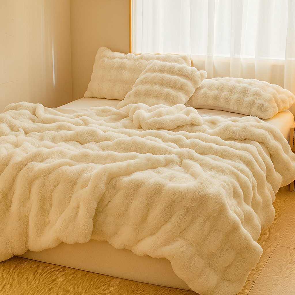 Flauschig weiche Kuscheldecke
