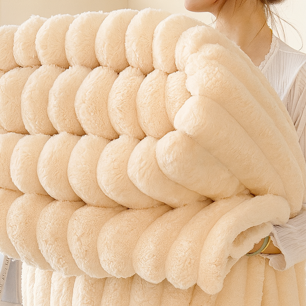 Flauschig weiche Kuscheldecke