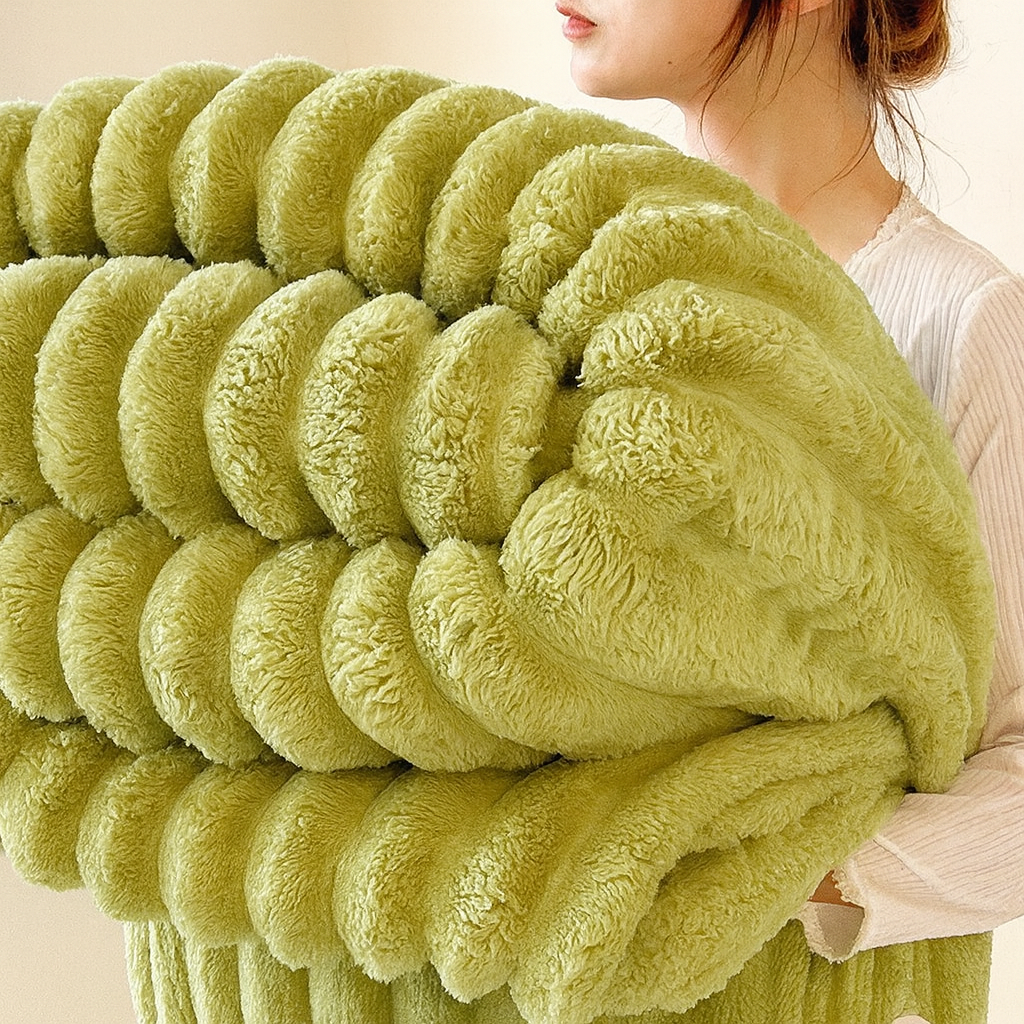 Flauschig weiche Kuscheldecke